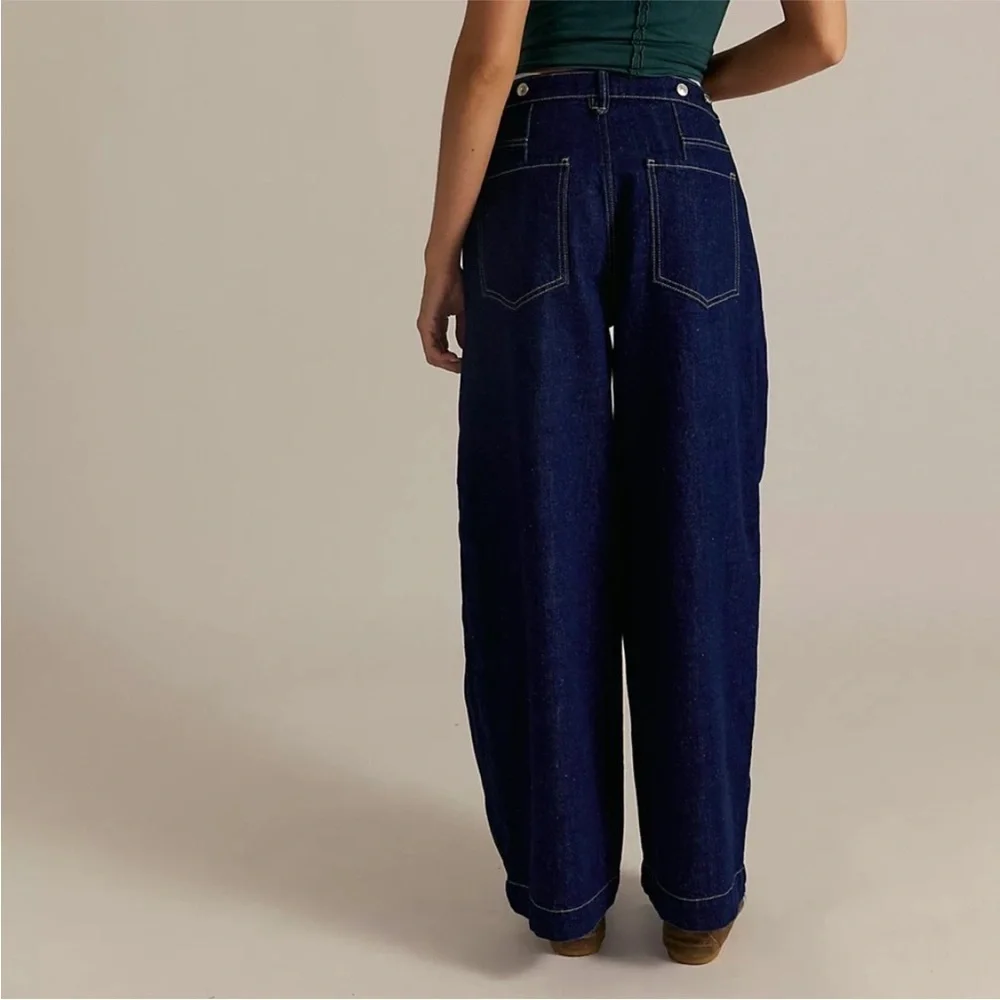Free People High Street Trouser Jeans Size 28 NWT